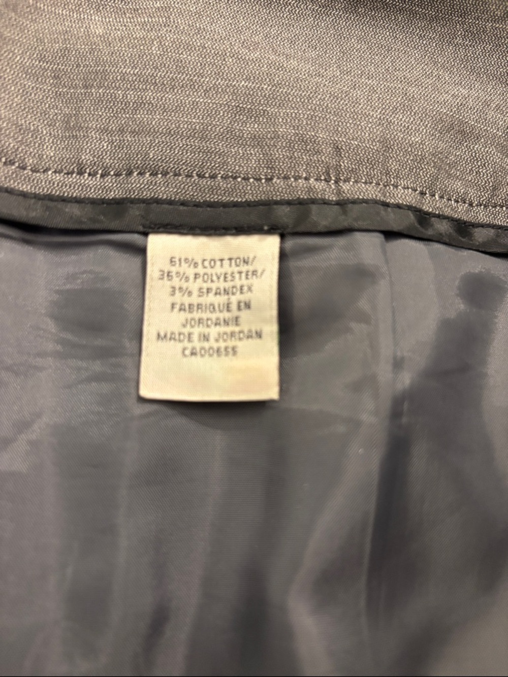 ⭐️ 5 for 20$! ⭐️ RW&Co Grey Pencil Skirt with Subtle Pinstripes - Picture 5 of 5